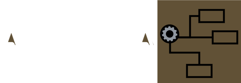 Logotipo del modo oscuro de Prespa 